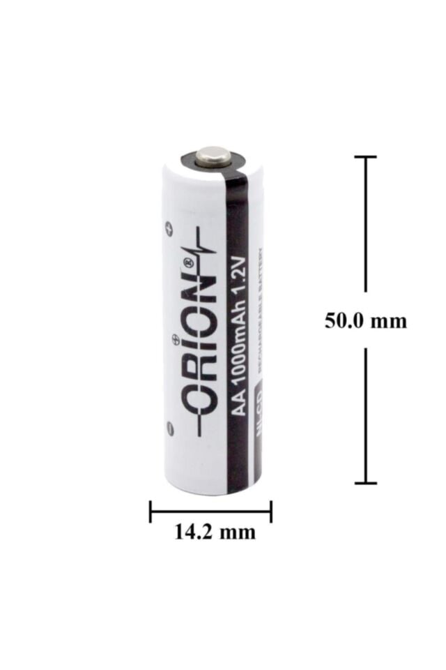 1.2v Ni-cd Aa 1000mah Şarj Edilebilir Kalem Pil