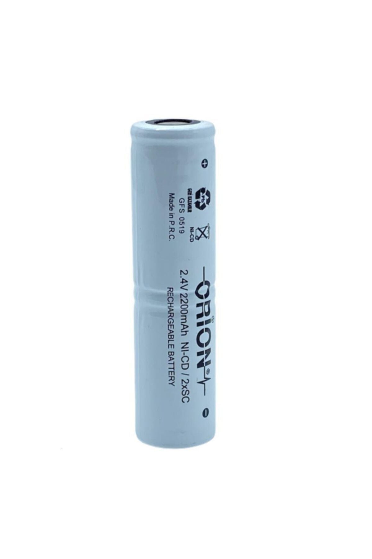 2.4v Ni-cd Sc 2200mah şarj Edilebilir Pil