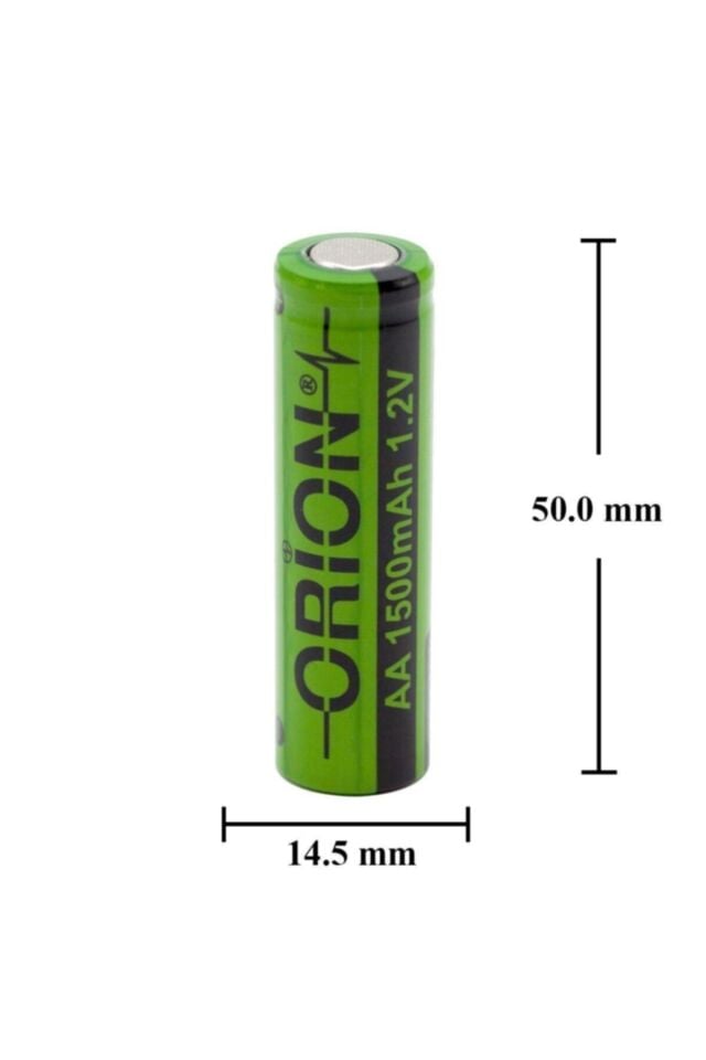 1.2v Ni-mh Aa 1500mah Şarj Edilebilir Kalem Pil ( Başlıksız )