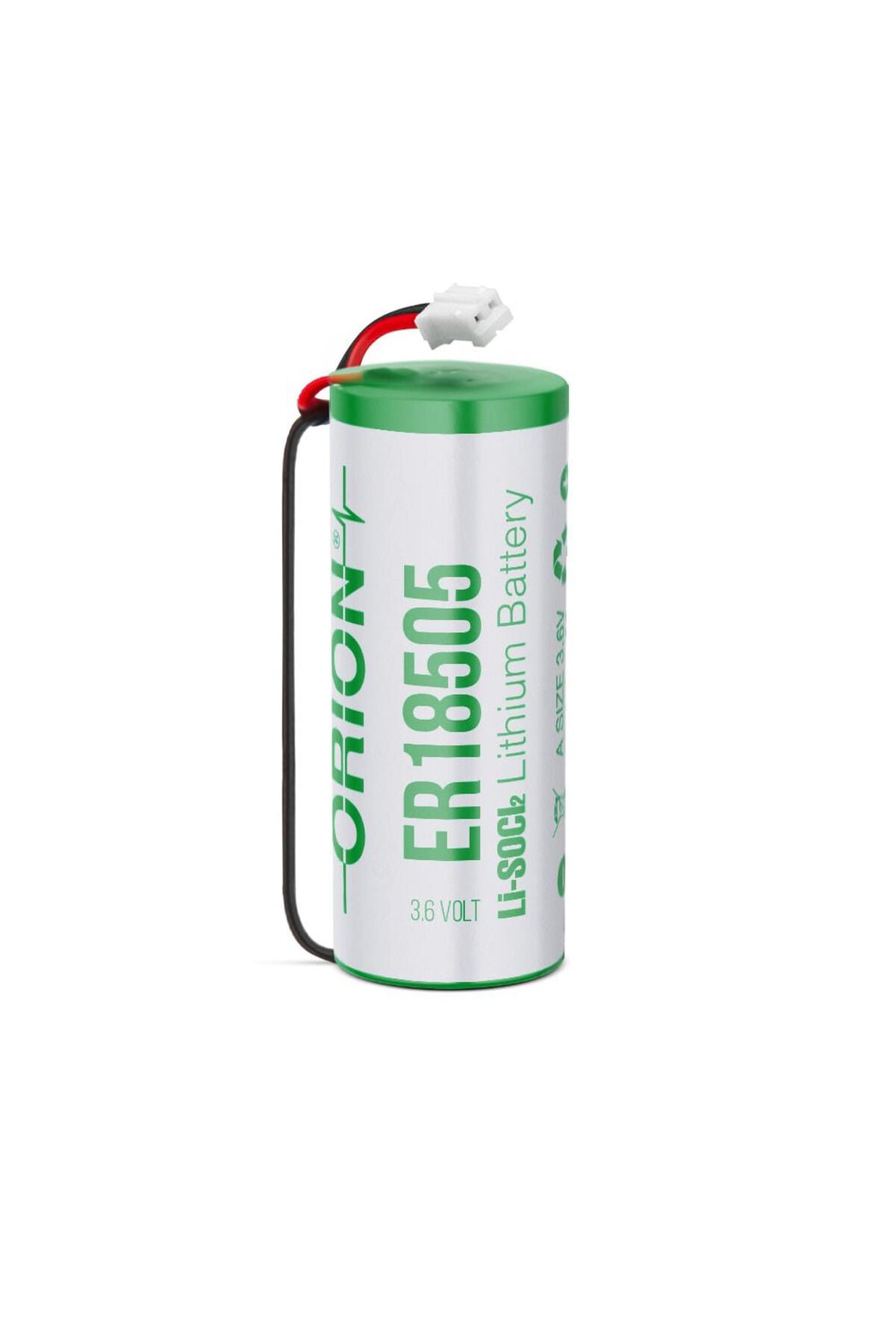 PİL LITYUM ER 18505 H 3,6V 15CM + JST PH-2