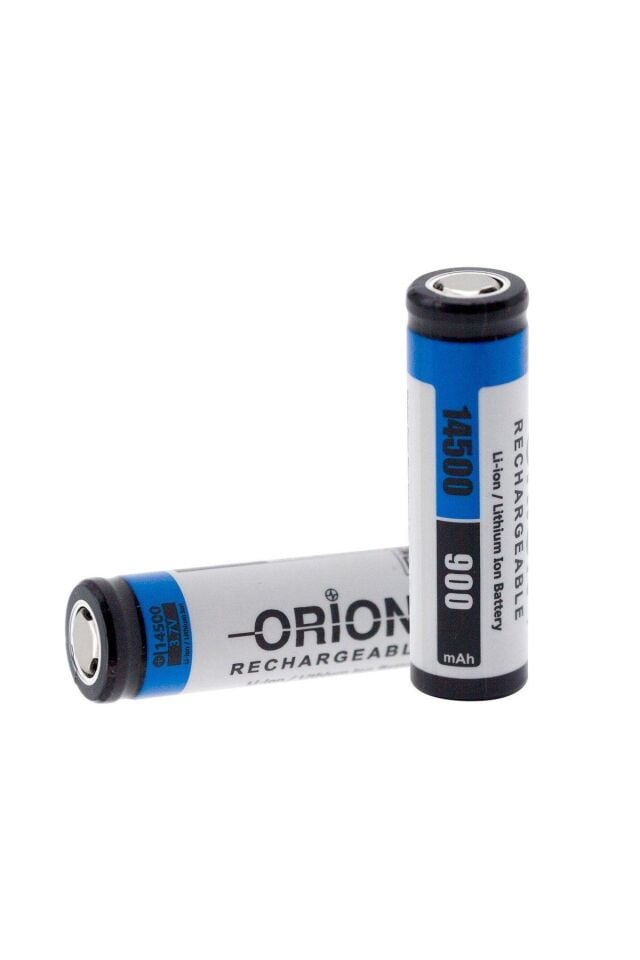 14500 3.7v 900mah Aa Li-ion Şarj Edilebilir Kalem Pil