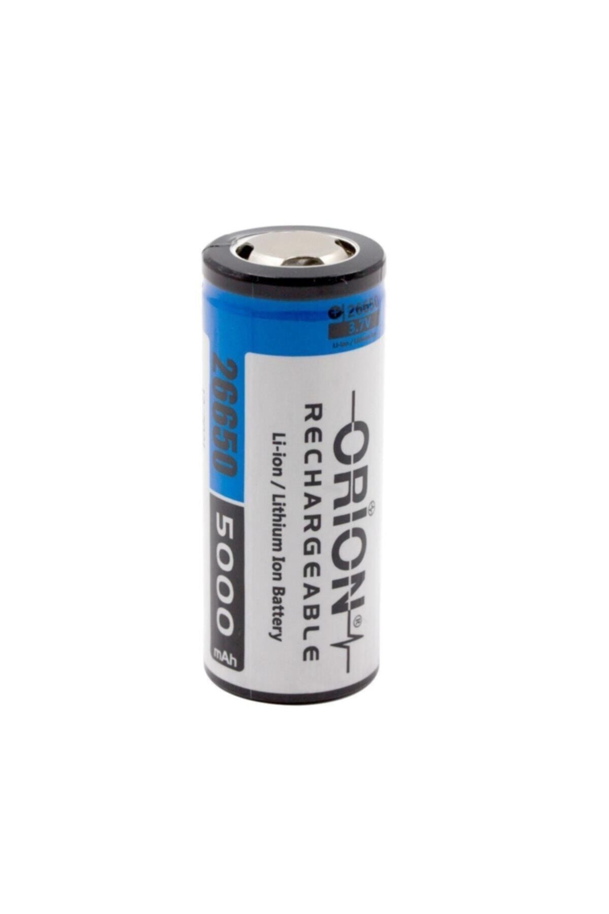 26650 3.7v 5000mah Şarj Edilebilir Li-ion Pil