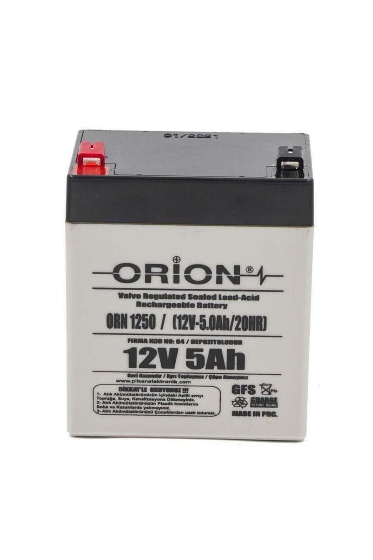 12v 5ah Bakımsız Kuru Akü 12 Volt 5 Amper Akü