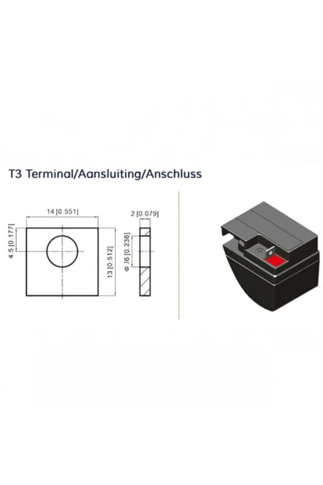 Orn12180 12v 18ah Bakımsız Kuru Akü