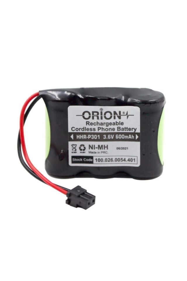 Hhr-p301 3.6v 600mah Telsiz Telefon Pili