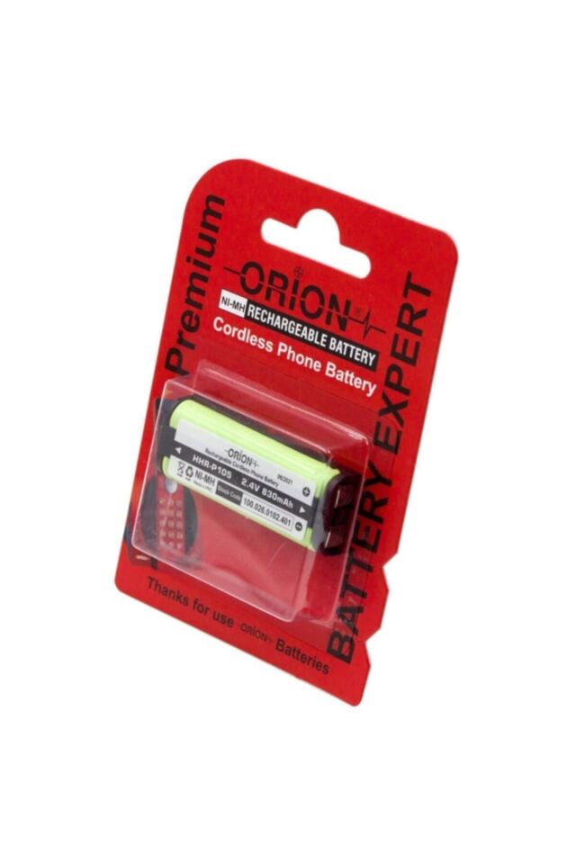Hhr-p105 2.4v 830mah Telsiz Telefon Pili