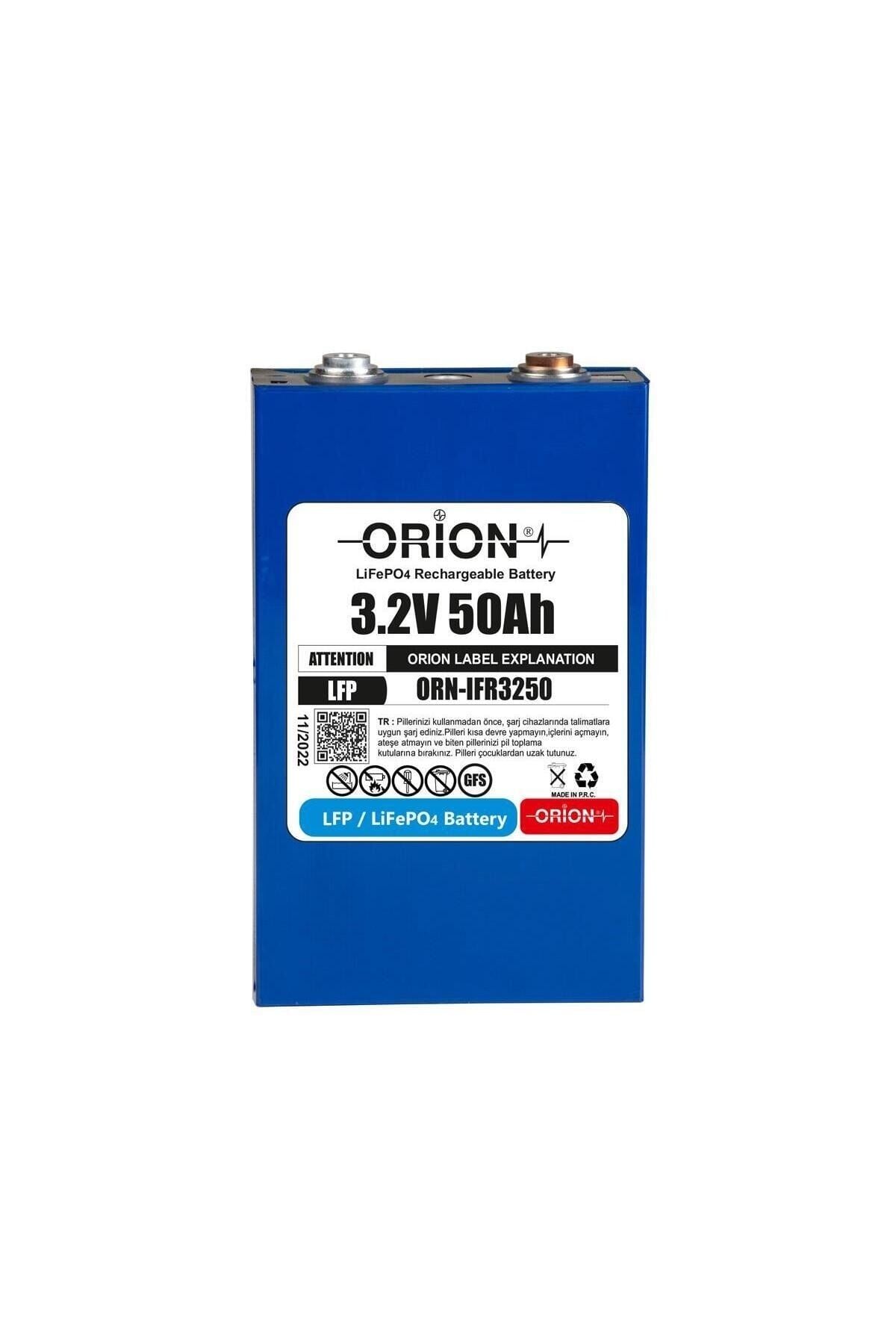 LiFePO4 3.2V 50Ah Prizmatik Pil