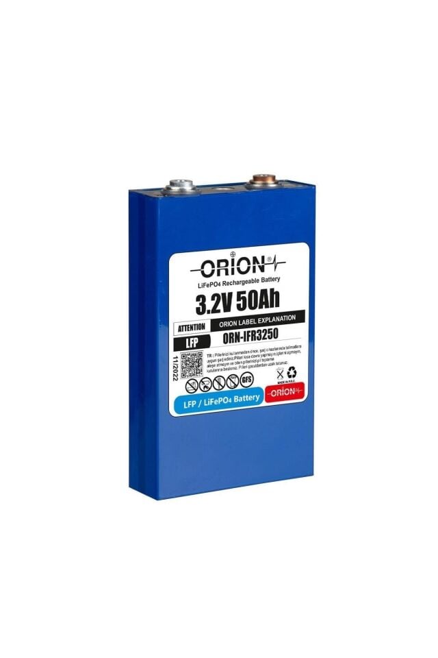 LiFePO4 3.2V 50Ah Prizmatik Pil