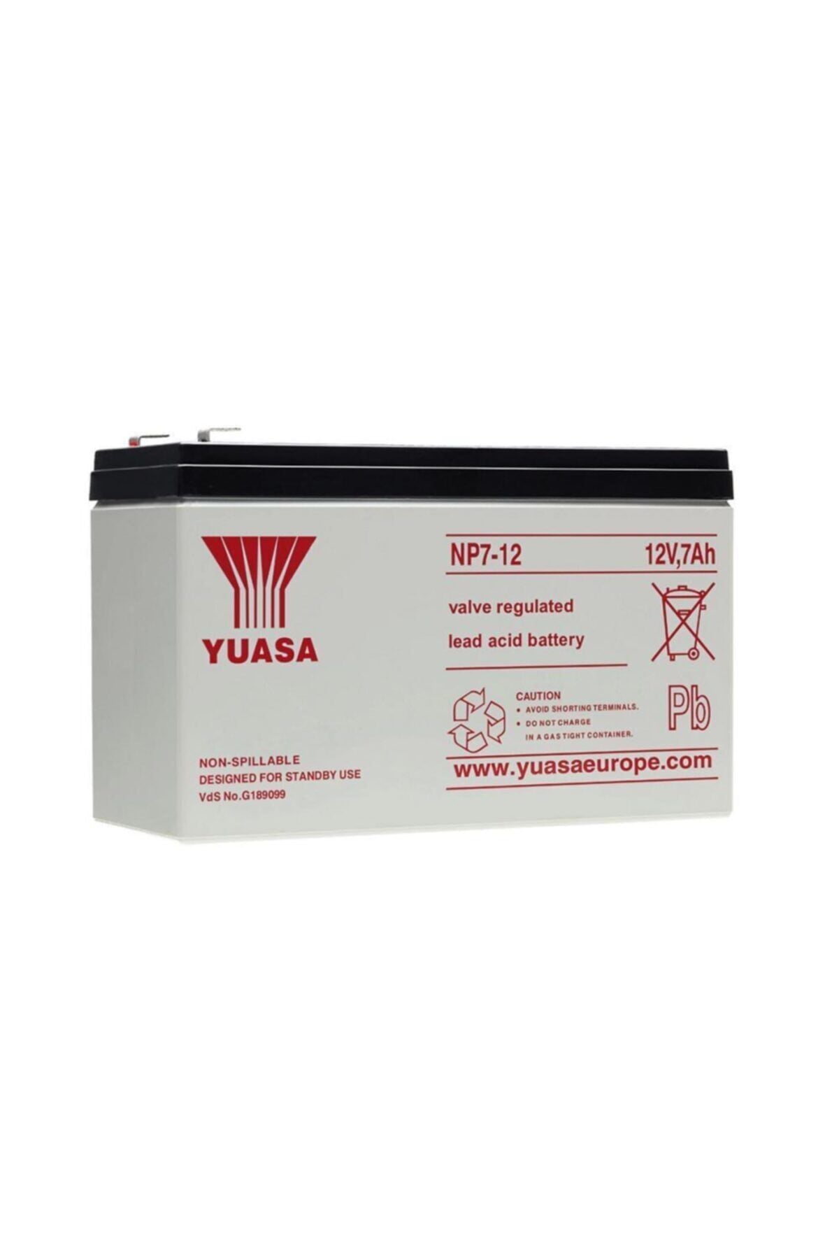 Np 7-12 12v 7ah Bakımsız Kuru Akü
