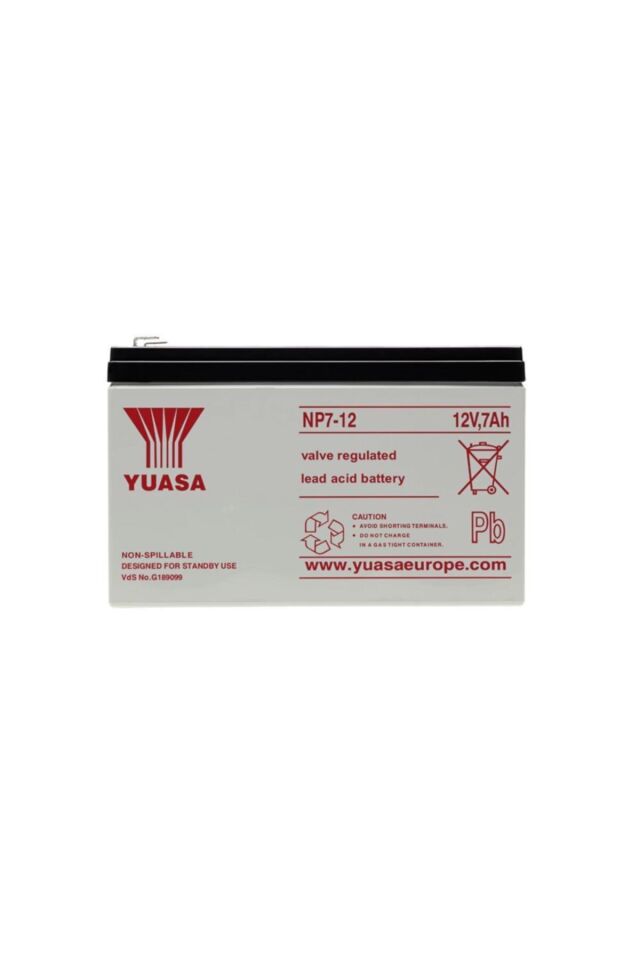 Np 7-12 12v 7ah Bakımsız Kuru Akü