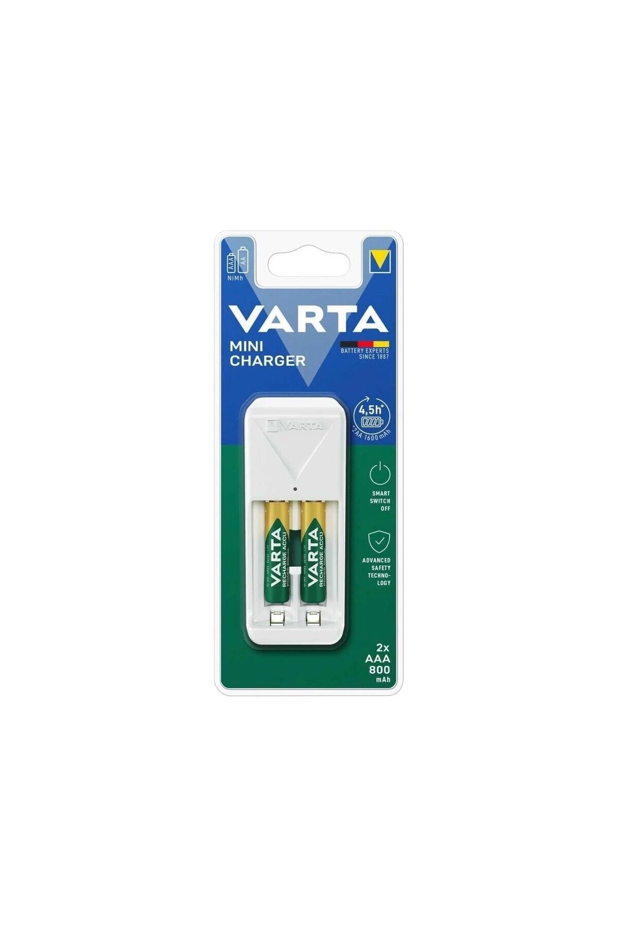 57656 Mini Charger Aaa 2x800mah