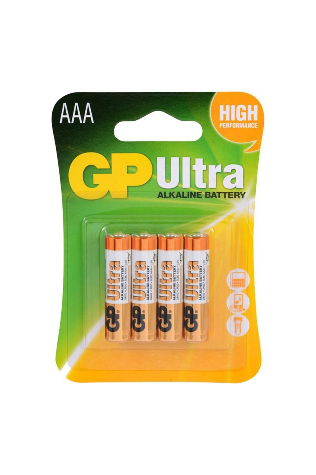 24au-2u4 Alkalin Ince Kalem Pil 4lü