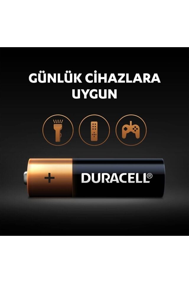 Alkalin AAA İnce Kalem Piller 4 Adet