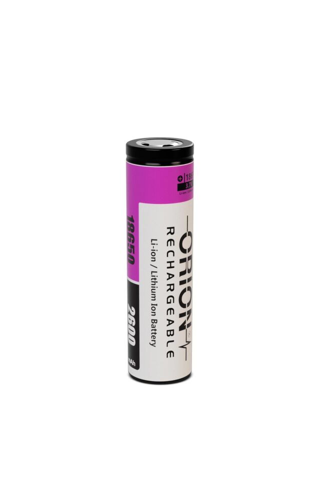 18650 3.7V 2600 mAh 3C Li-ion Pil - 10 ADET