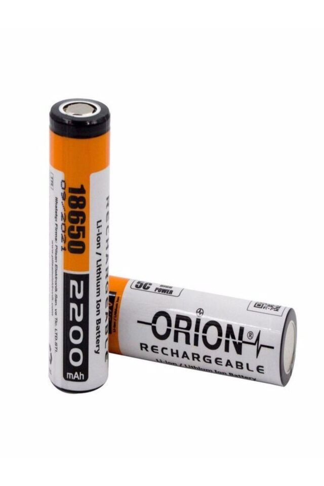 18650 3.7v 2200mah Şarj Edilebilir Li-ion Pil ( 5c Anlık 11 Amp )