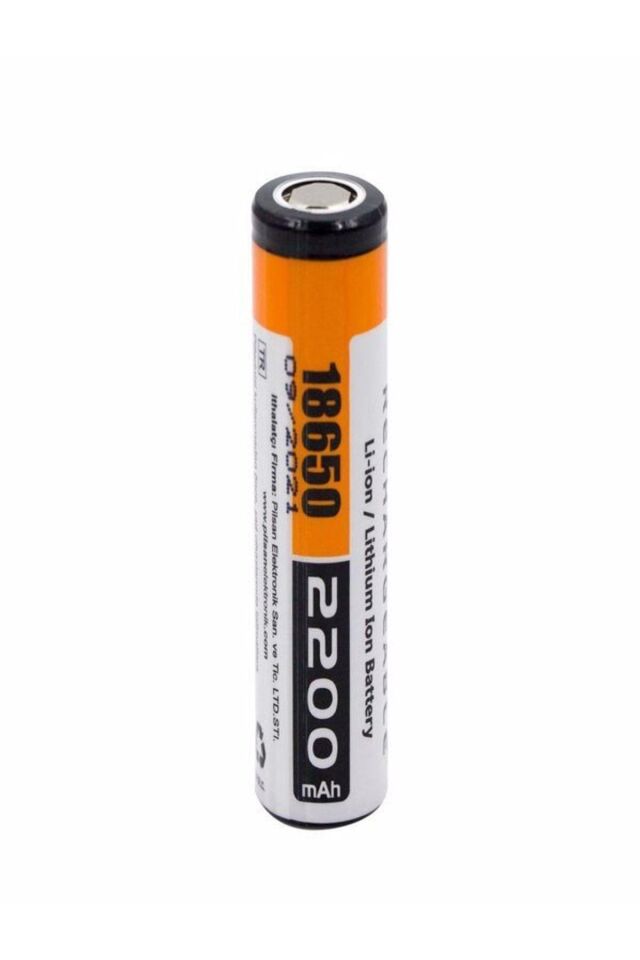 18650 3.7v 2200mah Şarj Edilebilir Li-ion Pil ( 5c Anlık 11 Amp )