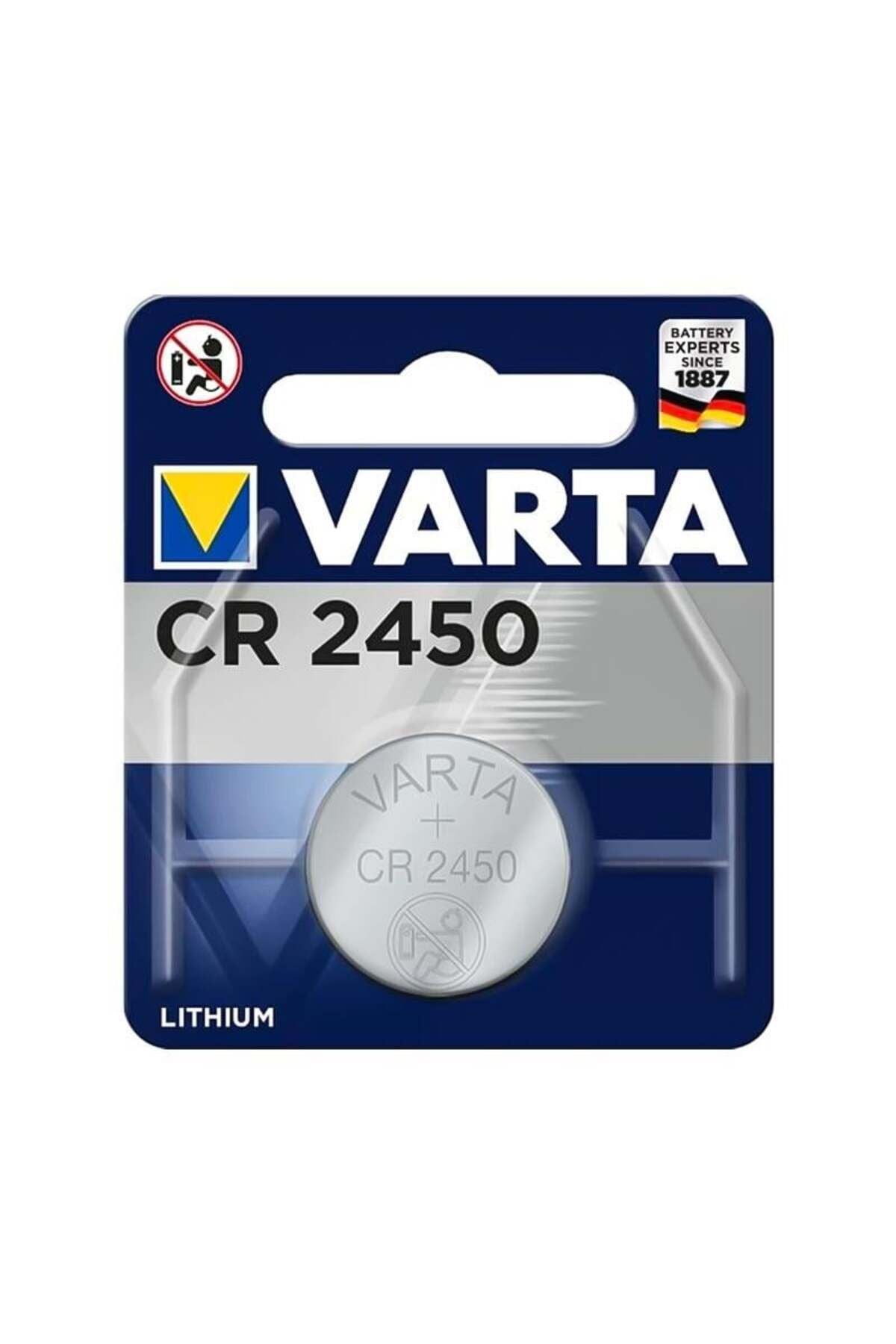 CR2450 3 Volt Lityum Pil Tekli