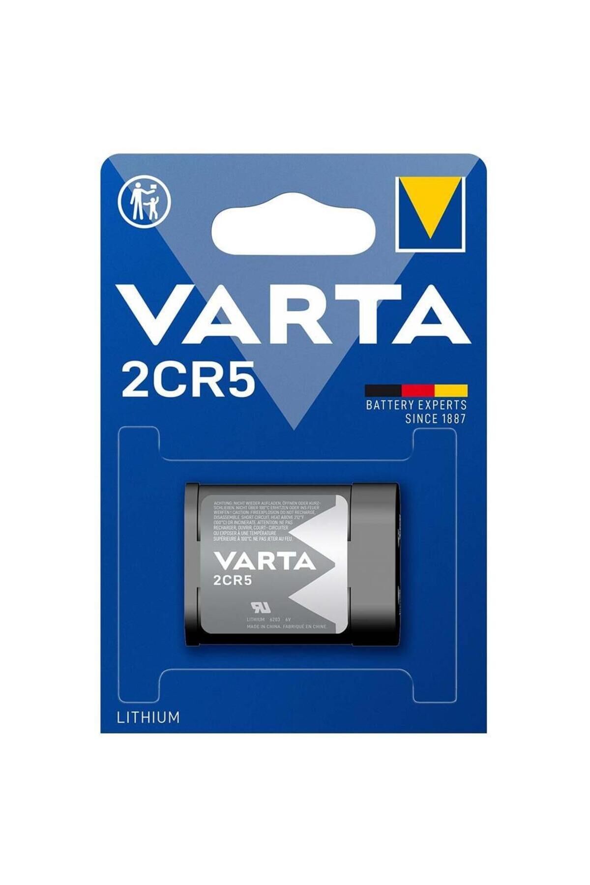 2CR5 Lityum 6 Volt Fotoğraf Makinesi Pili