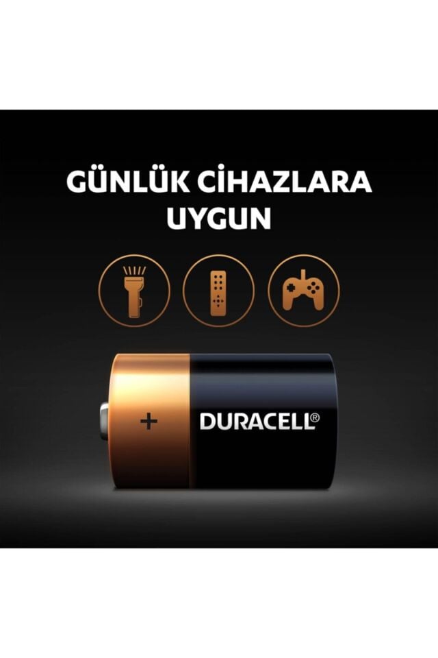 D Büyük Pil 2'li