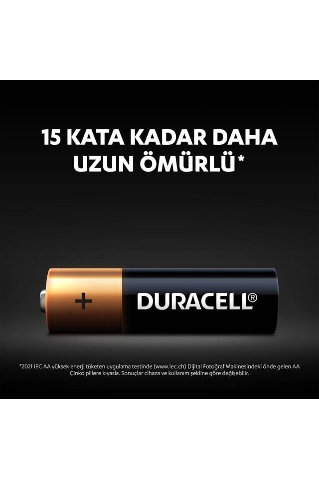 AA Alkalin Kalem Pil (4'lü paket) 1,5 V LR6/MN1500