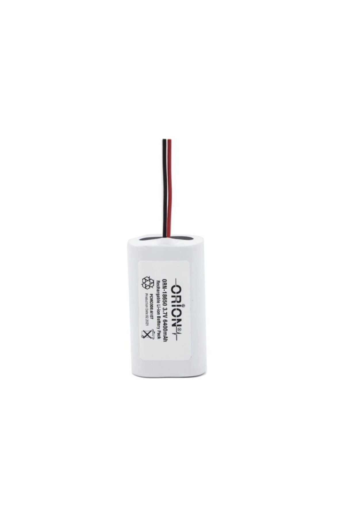 18650 3.7v 6400 Mah Bms Devreli 1s2p Li-ion Pil