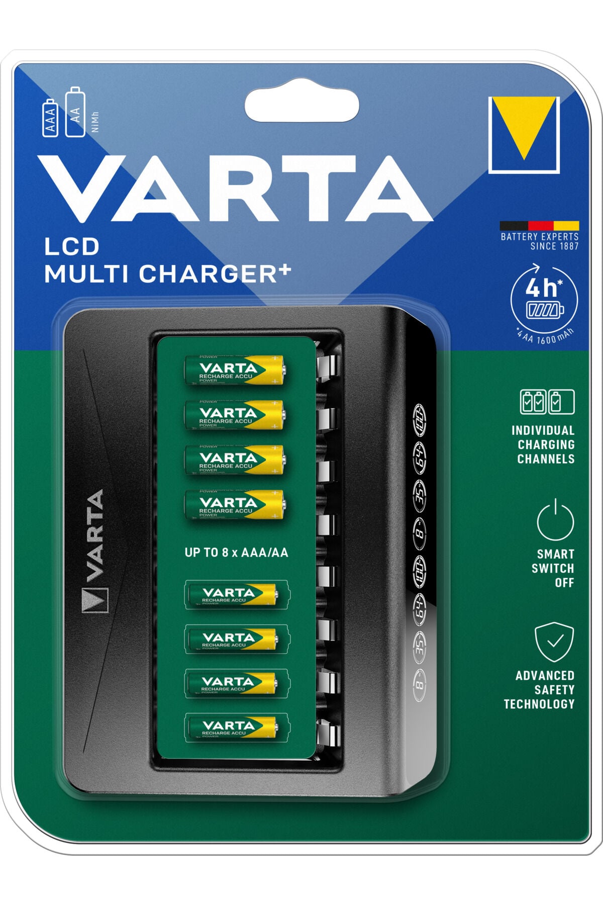 Lcd Ekran Multi/Çoklu Pil Şarj Cihazı Adaptör Dahil Değildir 12V İle Çalışır