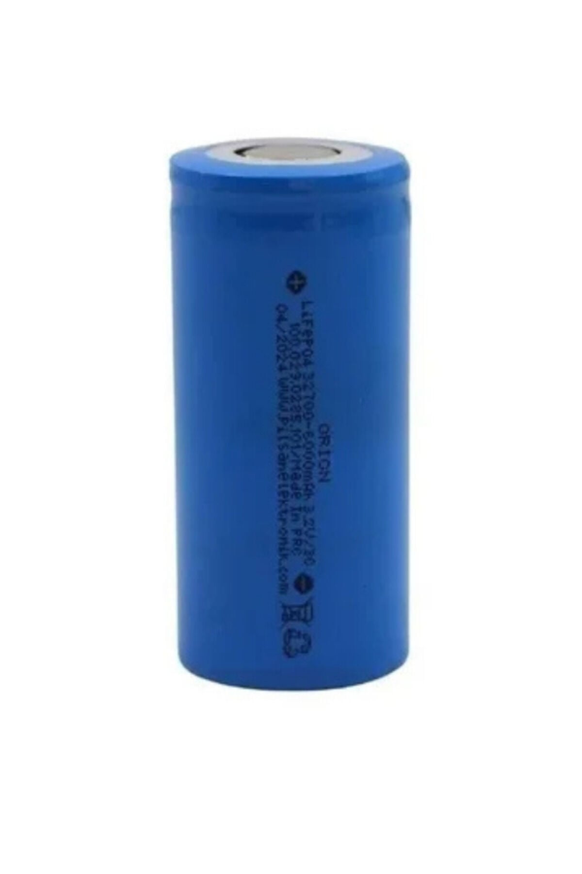 LIFEPO4 IFR 32700 6000mAh 3C Mavi Pil