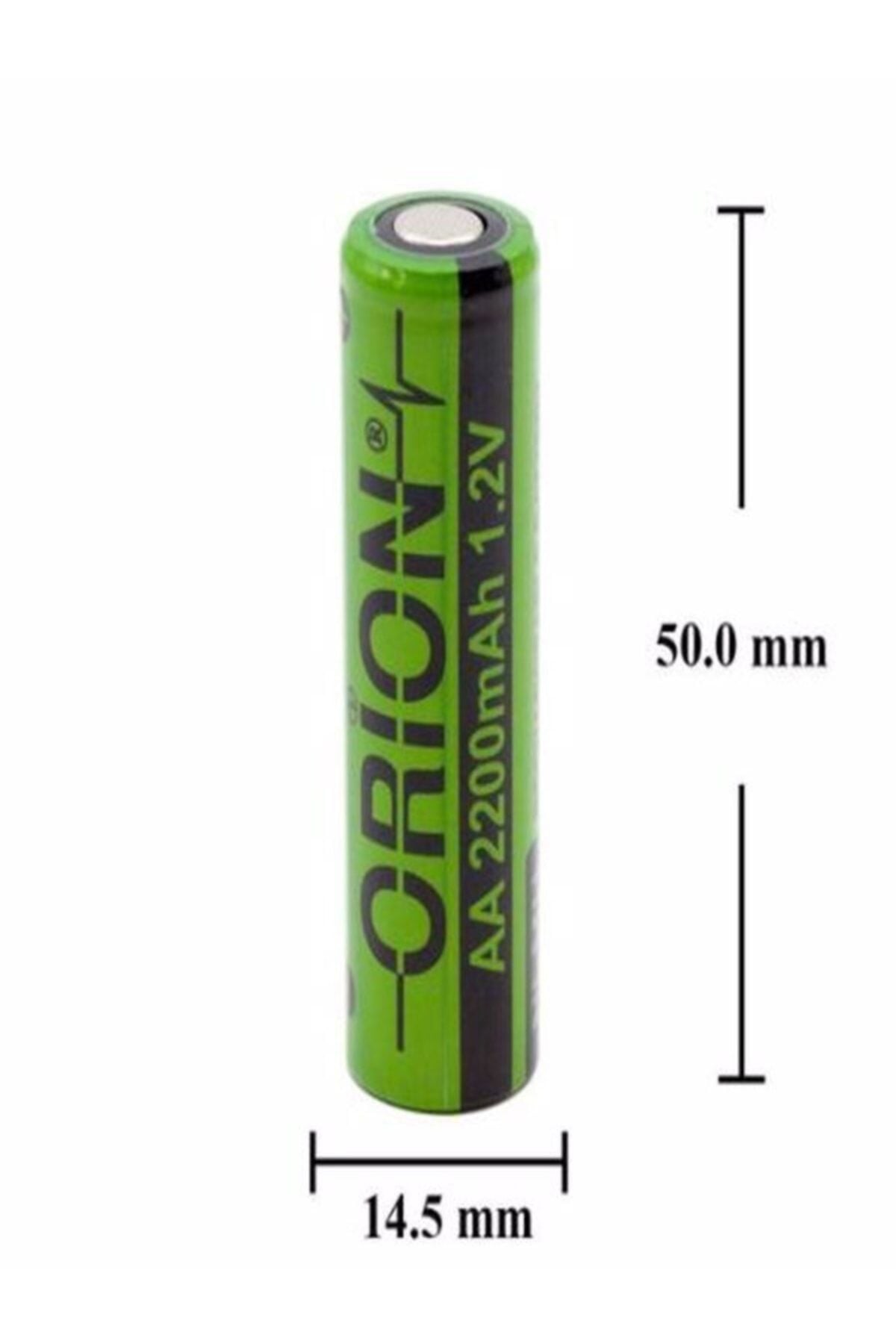 1.2v Ni-mh Aaa 2200mah Şarj Edilebilir Başlıksız Kalem Pil