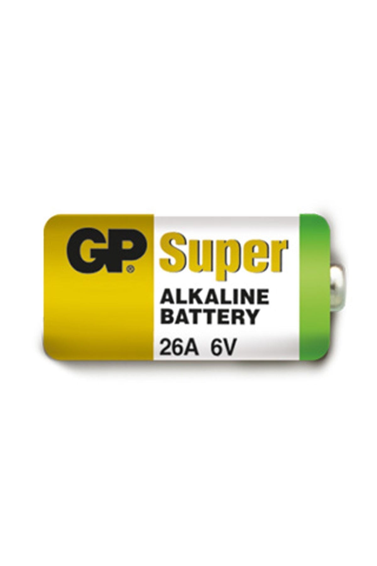 Alarm Pili Gp 26a Alkalin 6 Volt 26a Kısa Tekli Pil (26AF-2C1)
