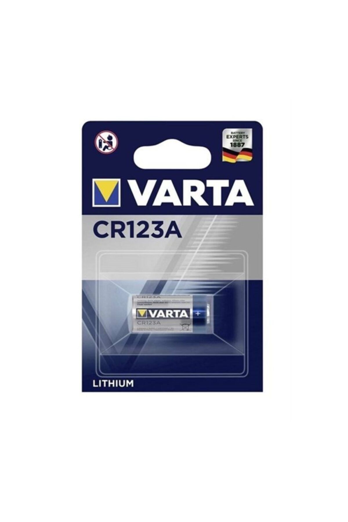 Cr123a 3volt Lithium Pil 1adet