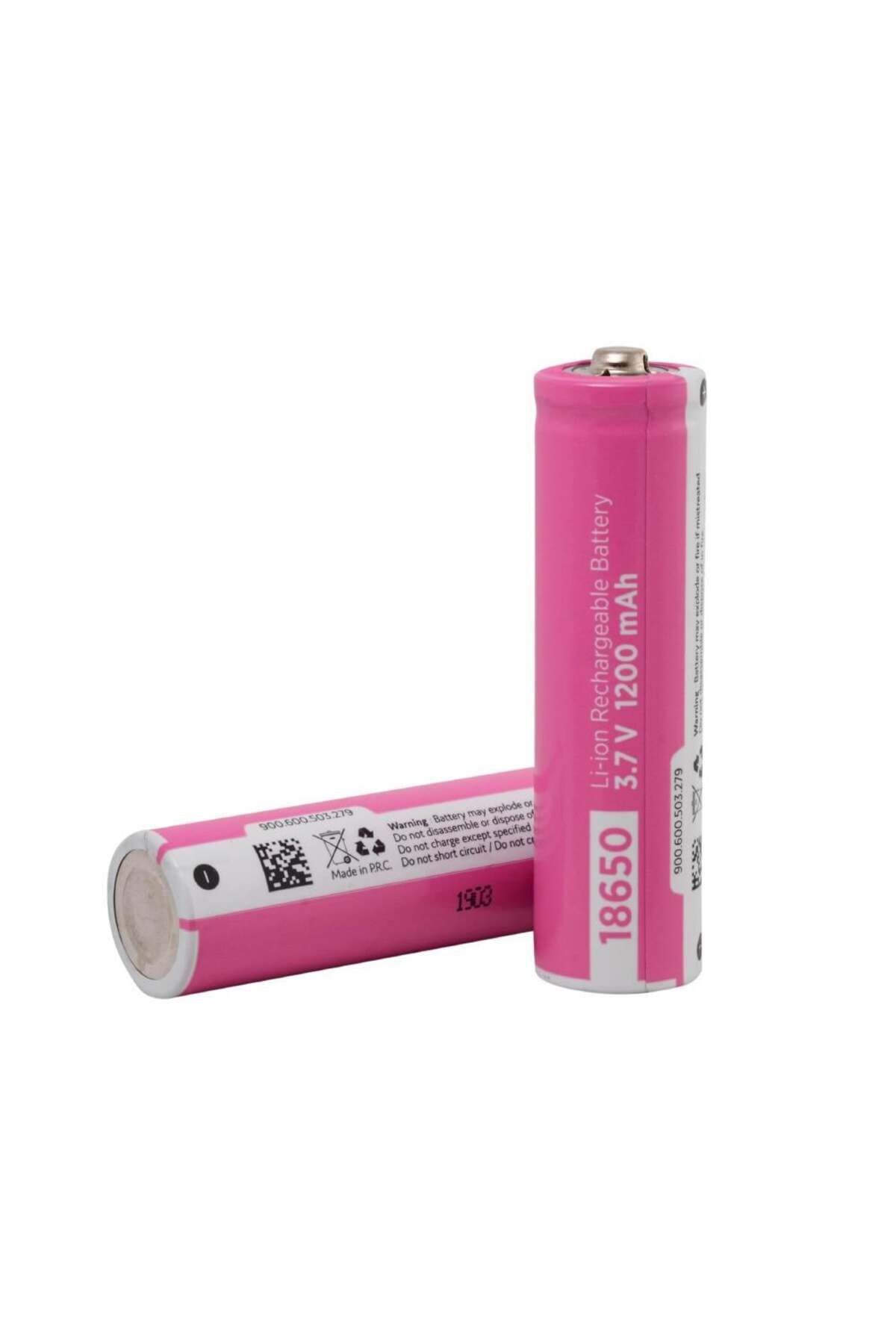 3.7v Li-ion 18650 1200 Mah Şarjlı Pil