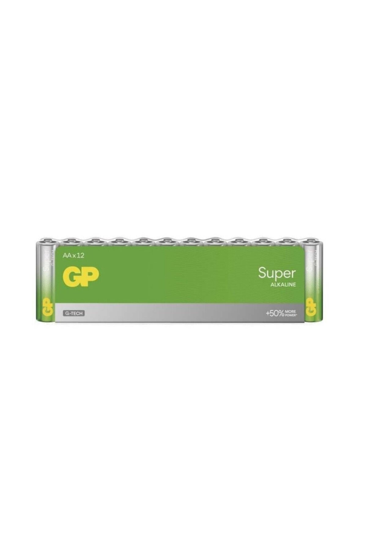 Super Alkaline - LR06 - AA Size - Kalem Boy Alkaline Pil - 12li Paket