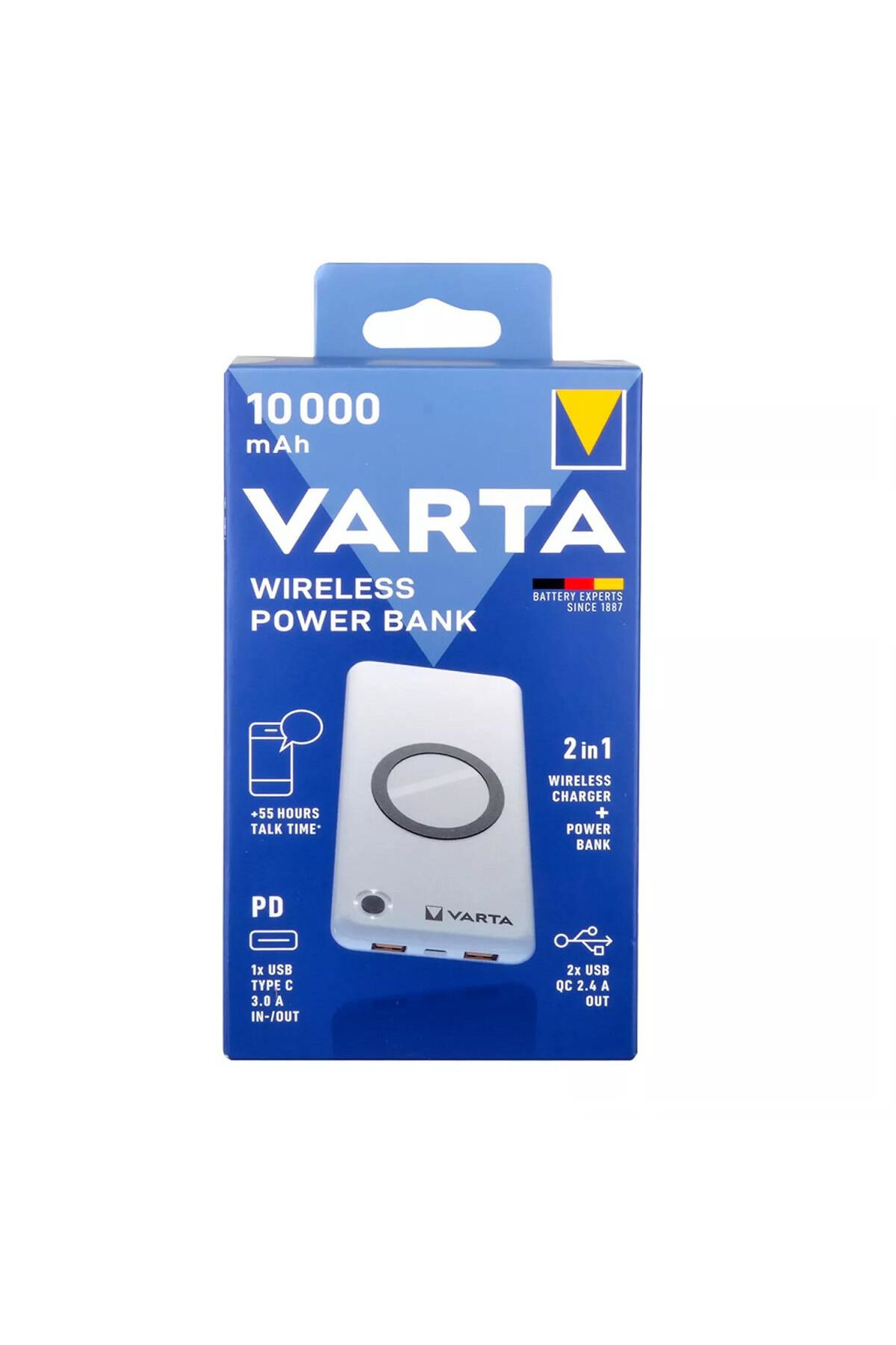 57913 Wireless Power Bank 10000mah
