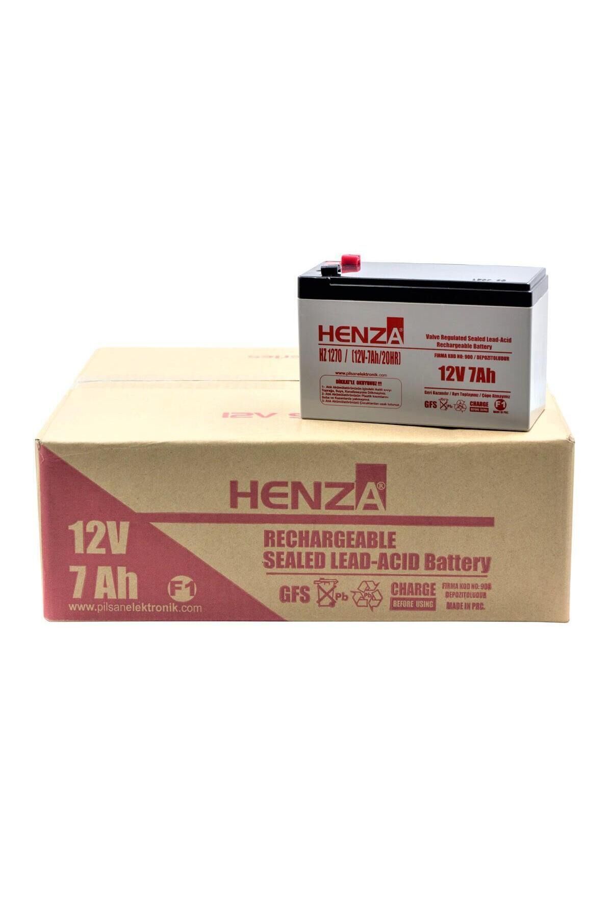 12V 7.0Ah Uyumlu 10 Adet Bakımsız Kuru Akü