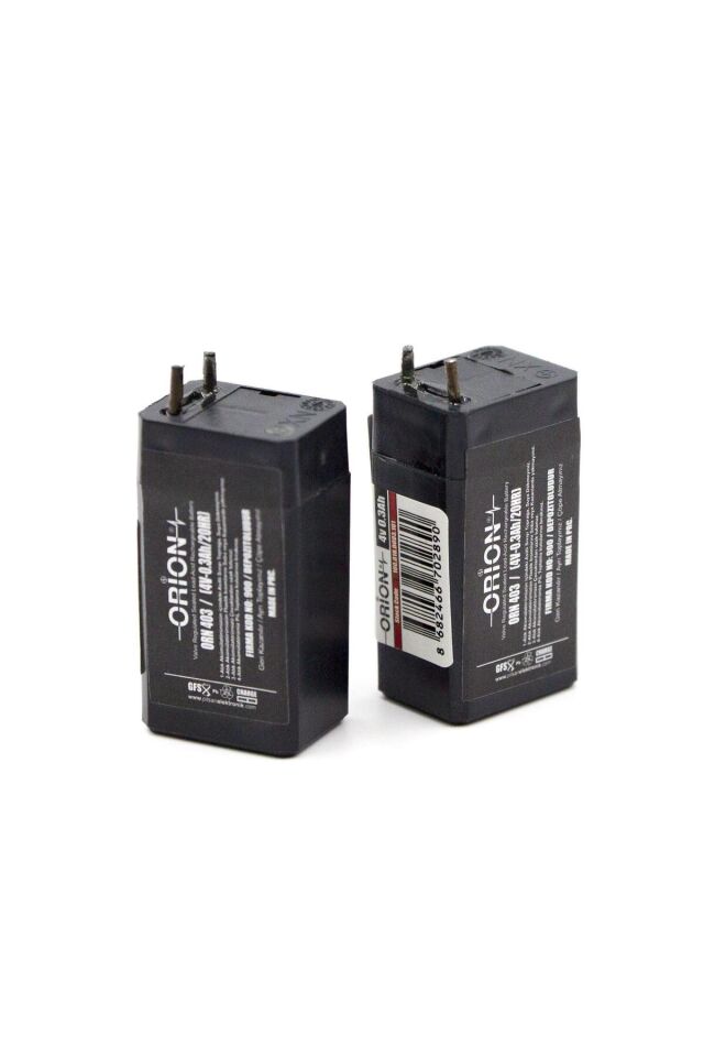 ORN403 4V 0.3Ah Bakımsız Kuru Akü