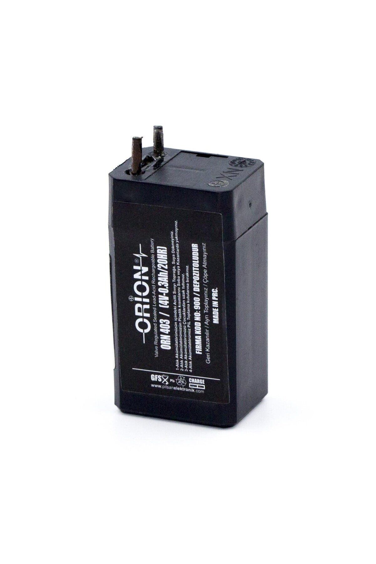 ORN403 4V 0.3Ah Bakımsız Kuru Akü